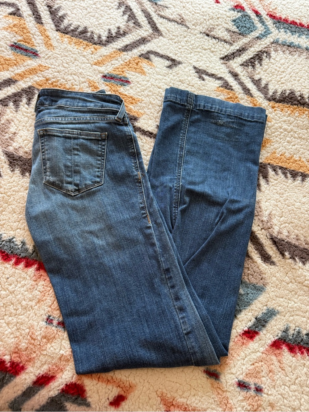Ariat Women's Blue Denim Perfect Rise Trouser Jeans